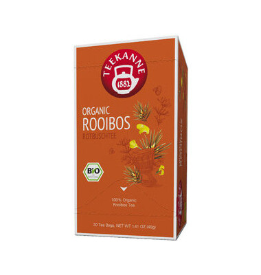 Rooibostee ORGANIC ROOIBOS, Beutel kuvertiert Rooibostee ORGANIC ROOIBOS, Beutel kuvertiert