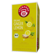 Kräutertee ORGANIC GINGER LEMON, Beutel kuvertiert