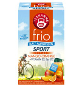 Früchtetee frio SPORT, Vital Mango-Orange + Vitamin B2 / B6 / B12