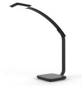 Tischleuchte TIMELIGHT, mit Tischfuß, LED, 6,5 W, mit Dimmer, schwarz