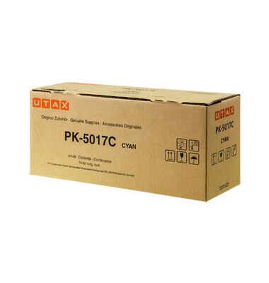 Toner, PK-5017C, original, cyan, 6.000 Seiten