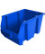 Aufbewahrungsbox, PP, 4 l, 15 x 23,5 x 12,6 cm, blau