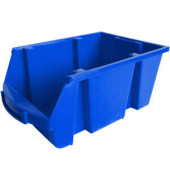 Aufbewahrungsbox, PP, 10 l, 21,5 x 33,5 x 15 cm, blau