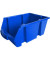 Aufbewahrungsbox, PP, 10 l, 21,5 x 33,5 x 15 cm, blau