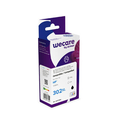 Druckerpatrone K20739W4 K20739W4 (kompatibel zu HP 302XL), schwarz, ca. 590 Seiten