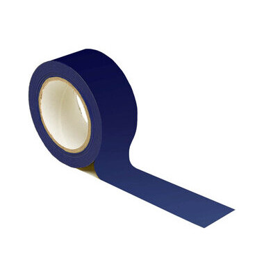 Warnband, PVC, selbstklebend, 50 mm x 33 m, blau