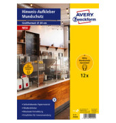 Etikett, Bitte Mundschutz benutzen!, sk, abl&ouml;sbar, &Oslash;: 200 mm, gelb