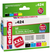 Druckerpatrone 18-424 kompatibel zu HP 901, Multipack, schwarz, cyan, magenta, gelb
