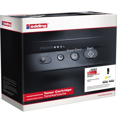 Toner EDD-5062 18-5062 (kompatibel zu Kyocera TK-5240Y), gelb, ca. 3000 Seiten