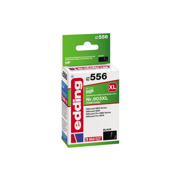 4057305022974 - Tintenpatrone kein Originalzubehör Kompatibel mit HP 903XL EDD-556 ca 950 Seiten schwarz 30ml