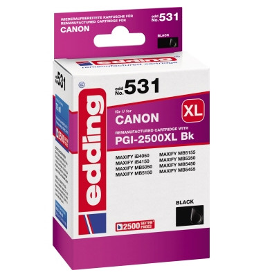 Tintenpatrone 18-531 wie Canon PGI2500XLBK Tintenpatrone 18-531 wie Canon PGI2500XLBK