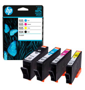 Druckerpatrone 934 + 935 6ZC72AE (934/935), schwarz/cyan/magenta/gelb, ca. 4x 400 Seiten