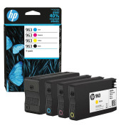 Druckerpatrone 963 6ZC70AE (kompatibel zu HP OfficeJet Pro 9010), schwarz/cyan/magenta/gelb, ca. 1x 1000, 3x 700 Seiten