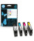Druckerpatrone 912 6ZC74AE (912), schwarz/cyan/magenta/gelb, ca. 1x 300, 3x 315 Seiten