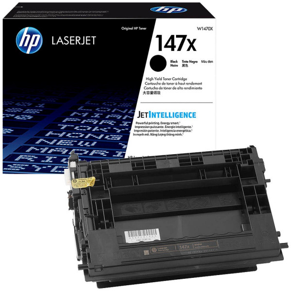 0194441304688 - 147X - Hohe Ergiebigkeit - Schwarz - Original - LaserJet - Tonerpatrone (W1470X) - für LaserJet Enterprise MFP M635 LaserJet Enterprise Flow MFP M634 MFP M635 MFP M636
