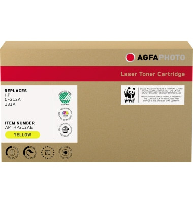 Toner APTHP212AE gelb 1800 Seiten kompatibel zu CF212A 131A Toner APTHP212AE gelb 1800 Seiten kompatibel zu CF212A 131A