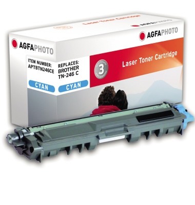 Toner APTBTN246CE cyan ca 2200 Seiten kompatibel zu TN-246C Toner APTBTN246CE cyan ca 2200 Seiten kompatibel zu TN-246C