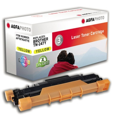 Toner APTBTN247YE gelb ca 2300 Seiten kompatibel zu TN-247Y