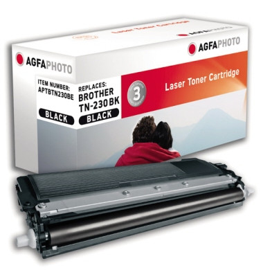 Toner APTBTN230BE schwarz ca 2200 Seiten kompatibel zu TN-230BK