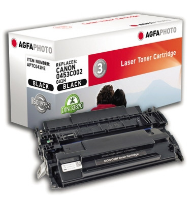 Toner APTC041HE (kompatibel zu Canon 0453C002 041HBK), schwarz, ca. 20000 Seiten