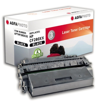 Toner APTHP280XXE schwarz 10000 Seiten kompatibel zu CF280X 80X schwarz