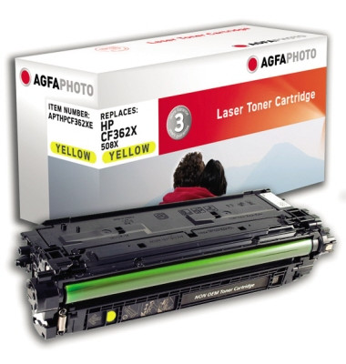 Toner APTHPCF362XE gelb 9500 Seiten kompatibel zu CF362X 508X Toner APTHPCF362XE gelb 9500 Seiten kompatibel zu CF362X 508X