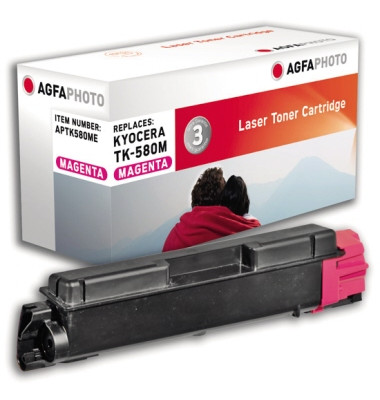 Toner APTK580ME wie Kyocera TK-580M magenta Toner APTK580ME wie Kyocera TK-580M magenta