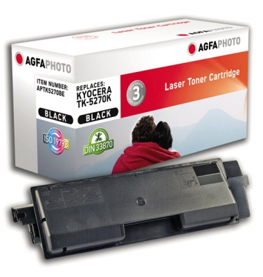 Toner APTK5270BE wie Kyocera TK-5270K schwarz
