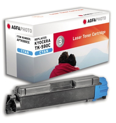 Toner APTK590CE wie Kyocera TK-590C cyan Toner APTK590CE wie Kyocera TK-590C cyan