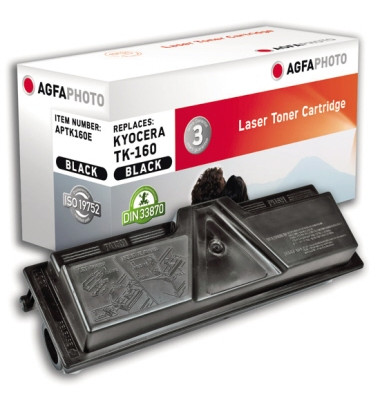 Toner APTK160E wie Kyocera TK-160 schwarz