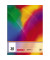 Schulheft 10-4492002, Lineatur 20 / blanko, A4, 80g, regenbogen, 16 Blatt / 32 Seiten