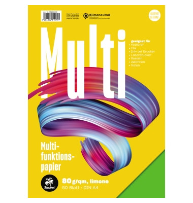 Kopierpapier Multi 734051099 Limone A4 80g 