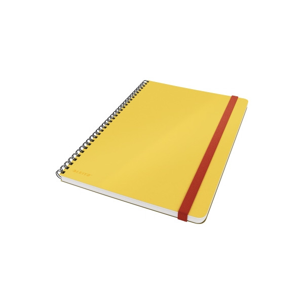 4002432125999 - Collegeblock 4484-00-19 Cosy Lineatur 7   kariert B5 100g gelb 80 Blatt 4002432125999 Leitz