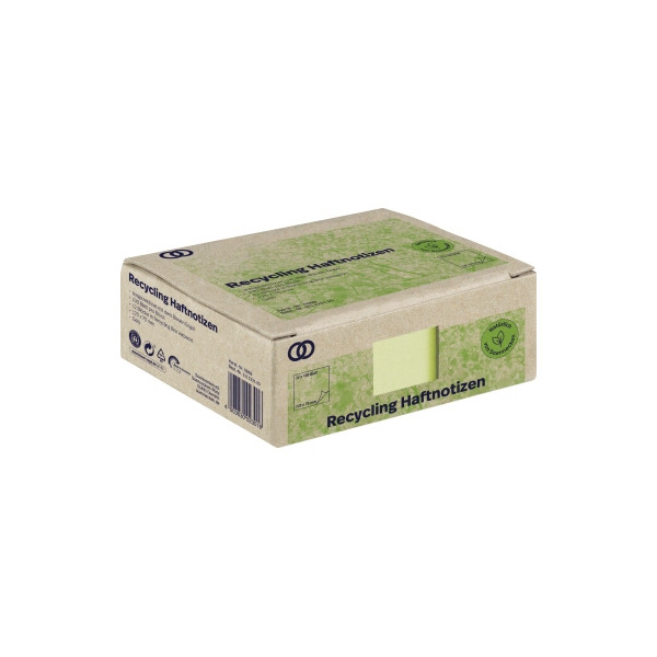 4003630023018 - Haftnotizen 5869 oeco Recycling 125x75mm gelb rechteckig 4003630023018 12 Stück