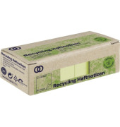 Haftnotizen 5874, oeco Recycling, 50x40mm, gelb, rechteckig