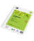 Collegeblock 2367 oeco Recycling, Lineatur 22 / kariert mit Rand innen, A4, 70g, grün, 80 Blatt