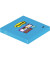 Haftnotizen 6546SEB, Super Sticky Notes, 76x76mm, paradiesblau, ohne, quadratisch