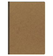 Notizbuch 104357170, FACT!plus, braun, A5, liniert, 90g, 96 Blatt / 192 Seiten