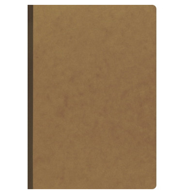 Notizbuch 104357370, FACT!plus, braun, A5, punktkariert, 90g, 96 Blatt / 192 Seiten