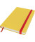 Notizbuch 4454-00-19, Cosy, gelb, A5, kariert, 100g, 80 Blatt / 160 Seiten