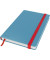 Notizbuch 4454-00-61, Cosy, blau, A5, kariert, 100g, 80 Blatt / 160 Seiten