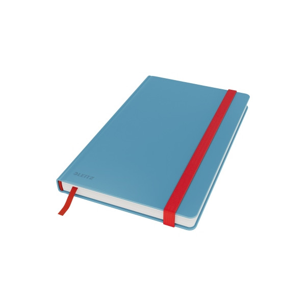 4002432125883 - Notizbuch Cosy 4454-00-61 blau A5 kariert 100g 80 Blatt 160 Seiten mit Gummiband 4002432125883 Leitz