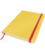 Notizbuch Cosy 4482-00-19 gelb B5 kariert 100g 80 Blatt 160 Seiten mit Gummiband