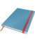 Notizbuch 4482-00-61, Cosy, blau, B5, kariert, 100g, 80 Blatt / 160 Seiten