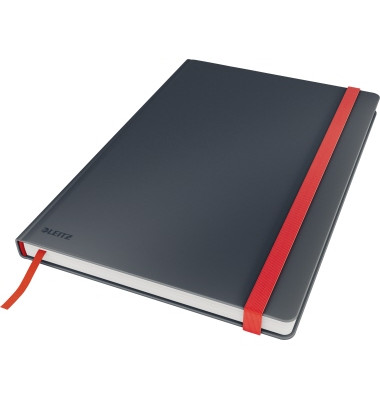 Notizbuch 4482-00-89, Cosy, grau, B5, kariert, 100g, 80 Blatt / 160 Seiten