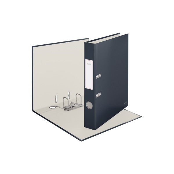 4002432125258 - AKTION LEITZ Cosy Soft-Touch Ordner samtgrau stabile Pappe 52 cm DIN A4 1 St mit Prämie nach Registrierung