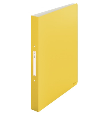 Ringbuch Cosy 4238-00-19, A4 2 Ringe 30mm Ring-&Oslash; Polypropylen (PP) gelb