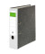 Ordner Grüner Balken 21001120, A4 80mm breit Karton Wolkenmarmor weiß