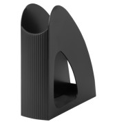 Stehsammler Re-LOOP 16218-913, A4/C4, schwarz, PCR-Kunststoff, 76mm