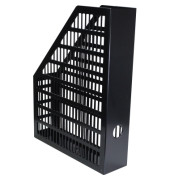 Stehsammler oeco 1622, A4, schwarz, Polystyrol, 65mm